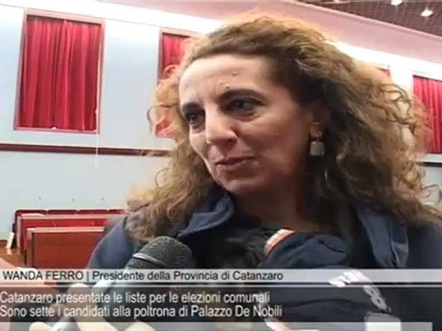 Video Catanzaro presentate le liste per le elezioni comunali