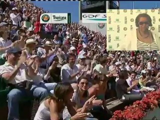 Mardi 29 mai 2012 - Monfils vs Melzer - Nicole