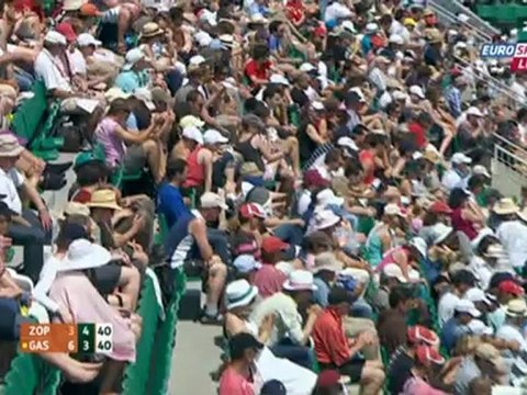 Tennis. 2012.05.29. Roland Garros 2012. 1st round. Zopp - Gasquet 111