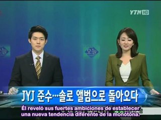 [SPfTVXQ] 120517 YTN News - Junsu Solo Album Press Conference (Sub. Español)