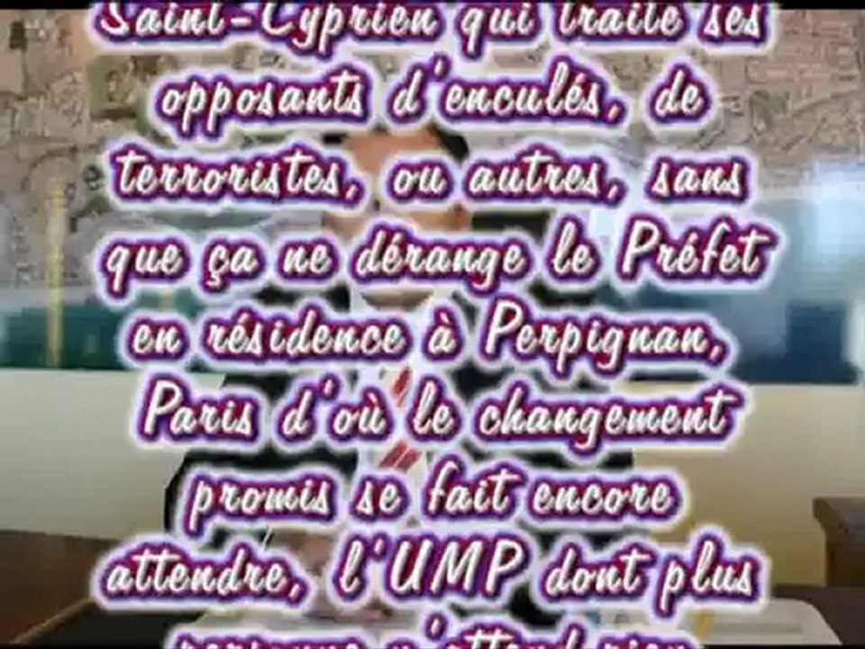 TEXTE DU SITE  DE PERPIGNAN POLITIQUE INFO