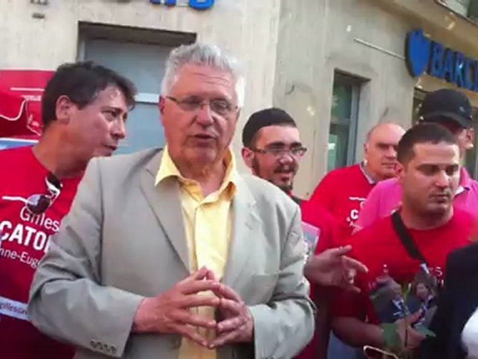 Elections législatives 5ème circonscription : Stand Up à Levallois part 2