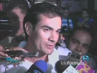 David Zepeda @davidzepeda1 disfrutó de una buena obra de teatro