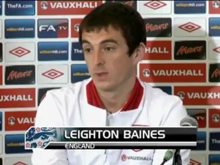 L'Inghilterra lieta di non essere favorita