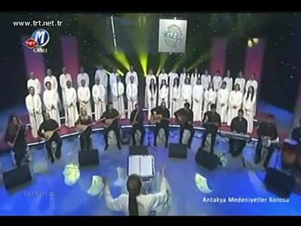 4 Sarı gelin Türkçe Azerice Ermenice Antakya medeniyetler korosu