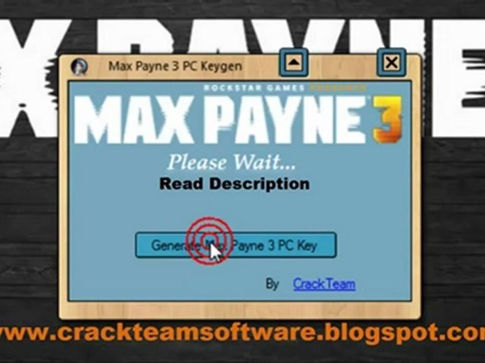 Max Payne 3 PC Serial Keygen Crack & FREE Download &