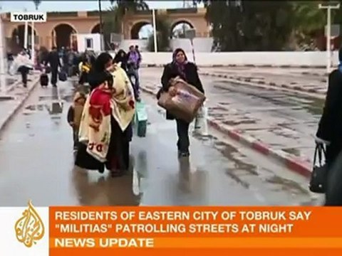 Al Jazeera English broadcasts live from inside Libya