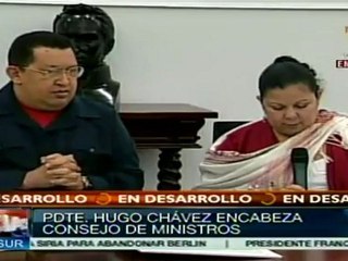 Chávez habla de beneficiarios de las misiones