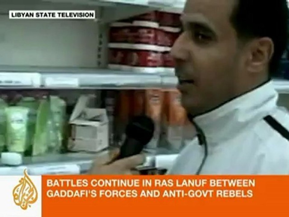 Two sides of Libya's conflict