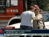 Sismo en Emilia Romagna, Italia deja 16 muertos