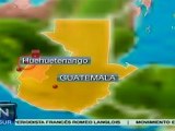 Lluvias en Guatemala dejan tres muertos