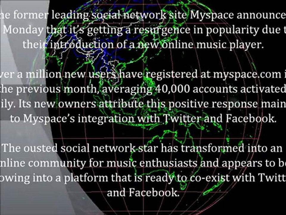 Blackhawk Mines: Myspace making a comeback