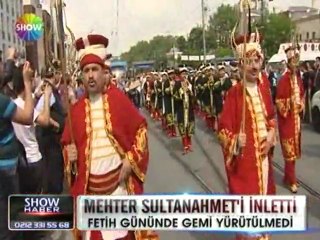 Fetih gününde mehter Sultanahmet'i inletti - 29 mayıs 2012