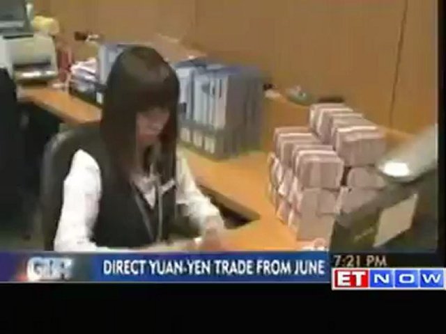 China to start direct yuan yen trading from June