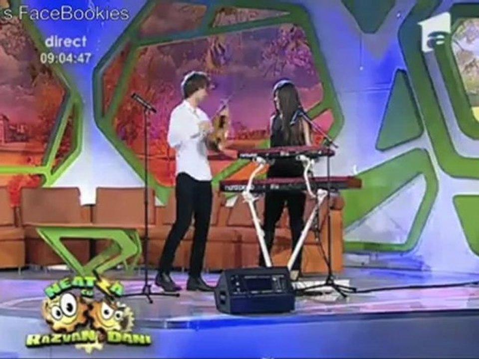 Alexander Rybak & Paula Seling "I'll show you". Premiere in "Neatza cu Razvan si Dani". 30.05.2012