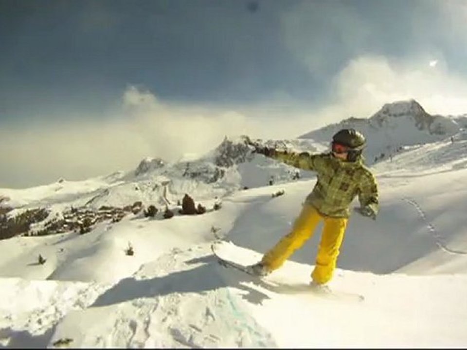 JUSTINE AIME LA PLAGNE FEVRIER 2011