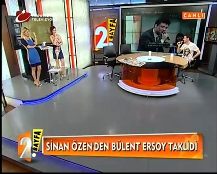 sinan özenden bülent ersoy taklidi 2.sayfa programı 2012