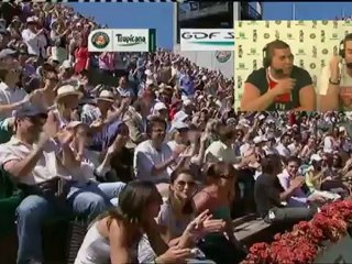 Mardi 29 mai 2012 - Monfils vs Melzer - Sébastien & Alexandre