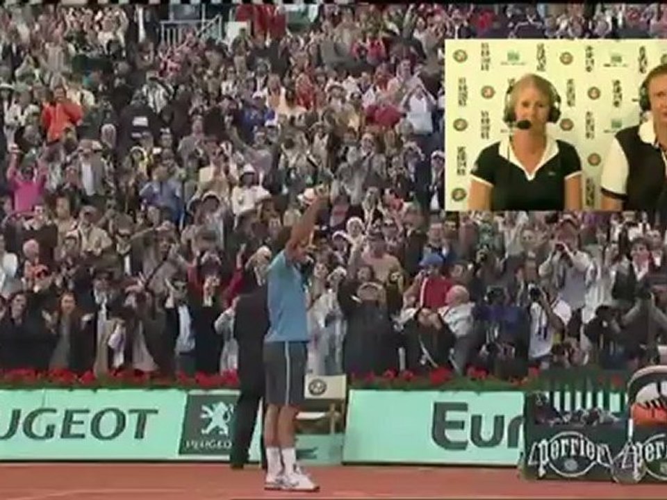 Mardi 29 mai 2012 - Federer vs Soderling - Sonia & Detlef