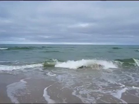 Szum spokojnego morza bałtyckiego