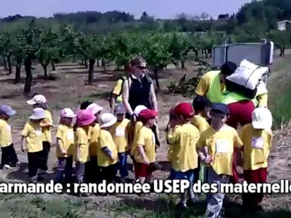 Marmande: Randonnée USEP des écoles maternelles