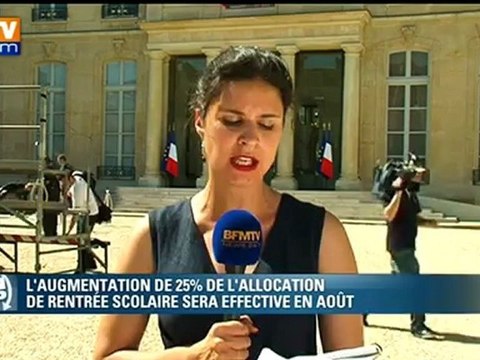 Revalorisation de 25% de l'allocation rentrée scolaire, annonce Marisol Touraine