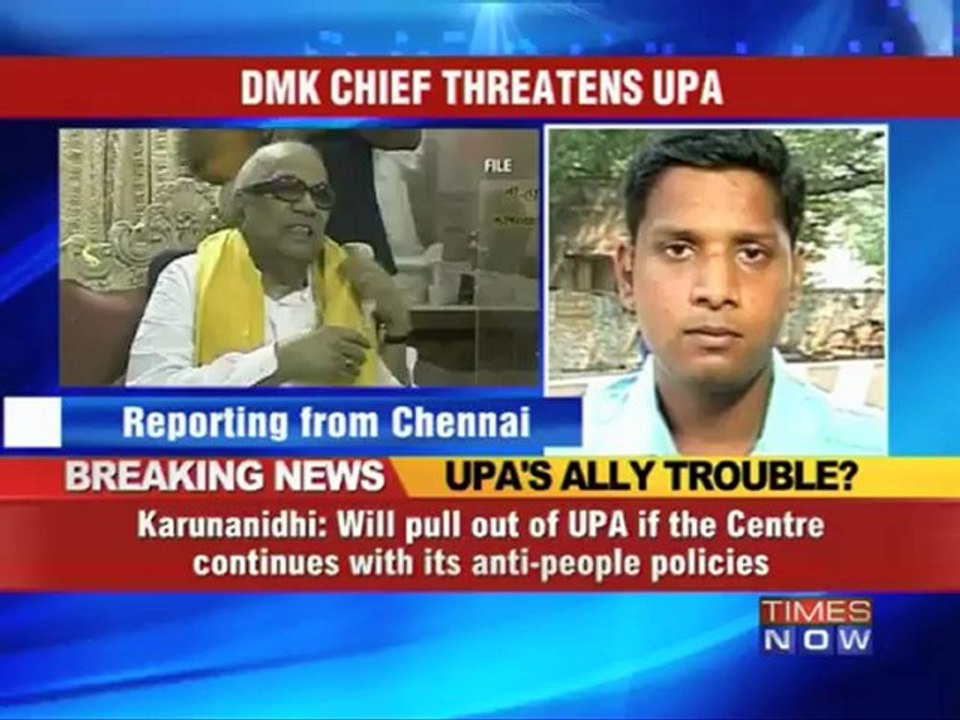 After threat, DMK chief's u-turn