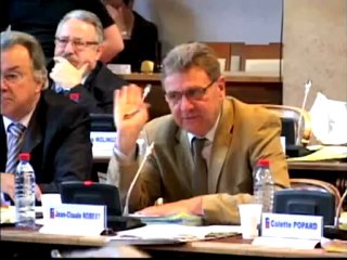 Jean-Claude ROBERT. Intervention sur la dette de la Côte-d'Or