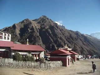 Everest Base Camp Trek : View from Tengboche , 3860m