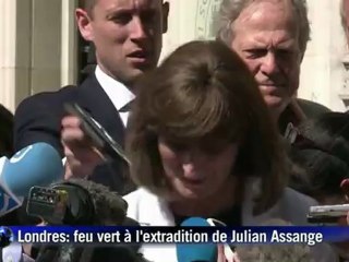 GB: feu vert à l'extradition d'Assange