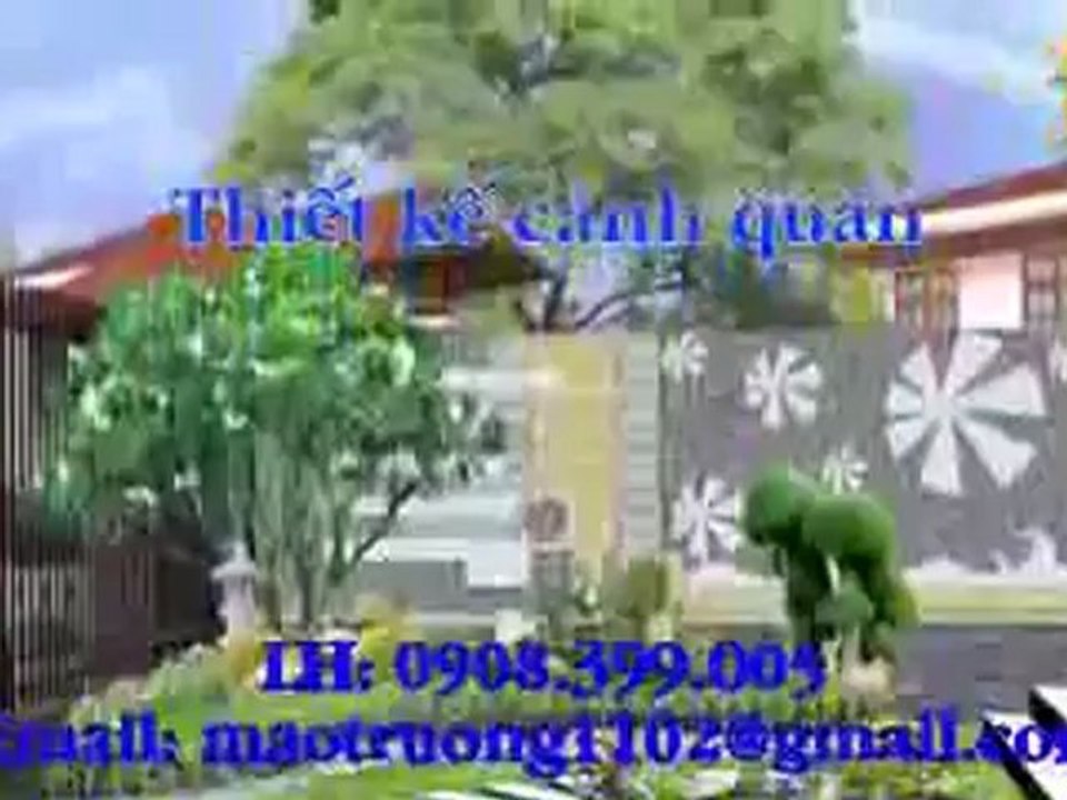 Nhan cham soc, cat tia cay canh, canh quan: Lh:0908399005