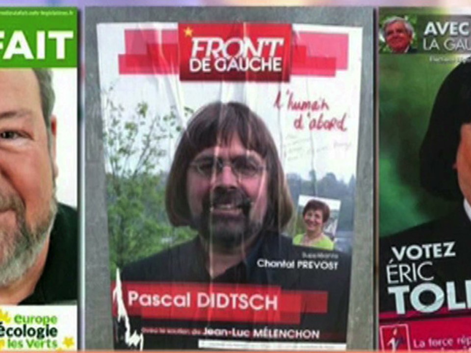 ZAPPING ACTU DU 30/05/2012 - Les affiches les plus drôles des législatives !