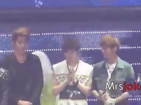 120427 SS4INA - EXO M Kris speaking English
