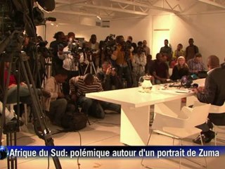 Portrait controversé de Zuma: la galerie décroche le tableau