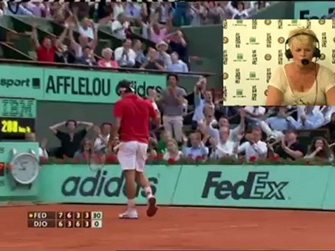 Mercredi 30 mai 2012 - Federer vs Djokovic - Lili