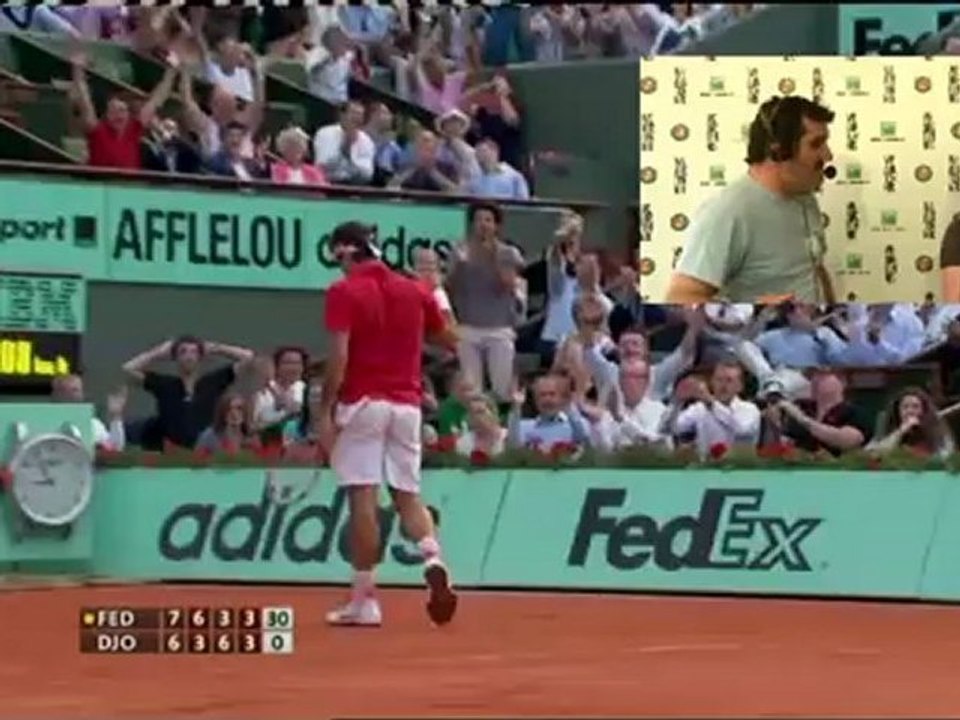 Mercredi 30 mai 2012 - Federer vs Djokovic - Rodolphe & Anne