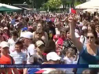 Reims : flashmob géante d'enfants