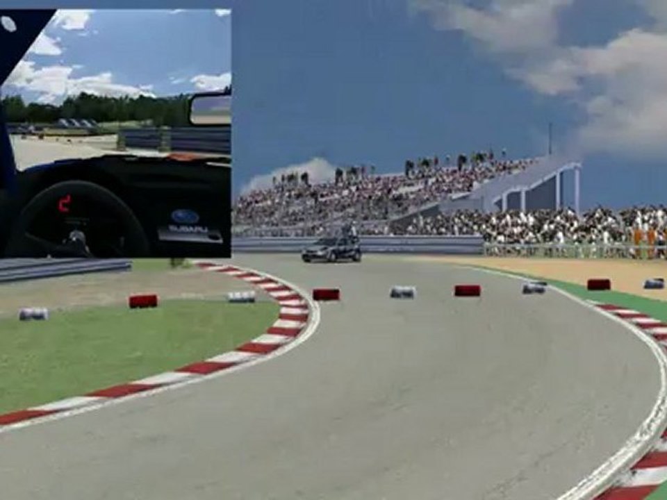 rally cross eurosim subaru