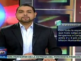 Langlois será liberado entre 2 y 3 de la tarde: Córdoba