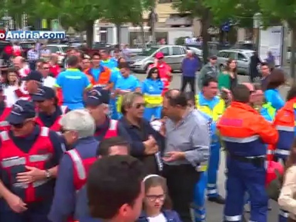 Esercitazione di Protezione Civile "Andria 2012": manifestazione finale presso Largo Torneo