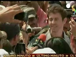Colombia: French journalist freed by FARC rebels