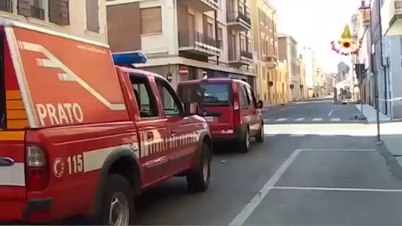Mirandola (MO) - Terremoto - Zona rossa recuperi effetti (29.05.12)