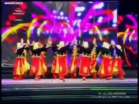 Kırgızistan Artvin yöresi RİZE 10.Türkçe Olimpiyatı TRT