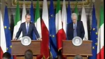 Roma - Vertice italo-polacco - Conferenza stampa al termine dell'incontro (29.05.12)