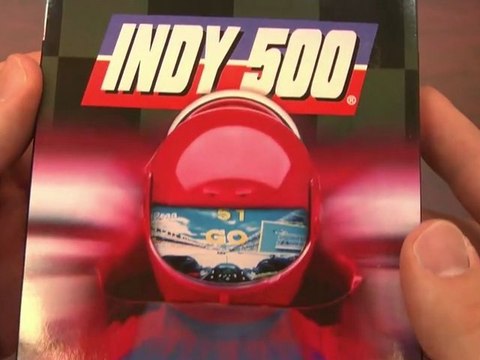 Classic Game Room - INDY 500 review for Game.com