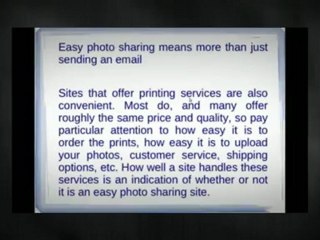 What I Easy In Sharing Photos