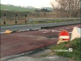 Matera, vandali in azione alla nuova pista ciclabile di C.da Pantano
