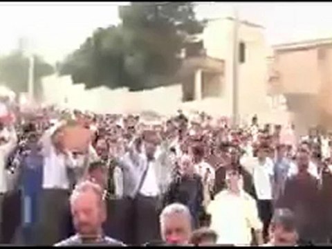 Syria فري برس حلب دارة عزة تشييع الشهيد محمد رمضان 29 5 2012ج1 Aleppo
