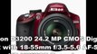 Nikon D3200 24 MP Price | Nikon D3200 24.2 MP CMOS Digital SLR with 18-55mm f/3.5-5.6 AF-S DX VR NIKKOR Zoom Lens