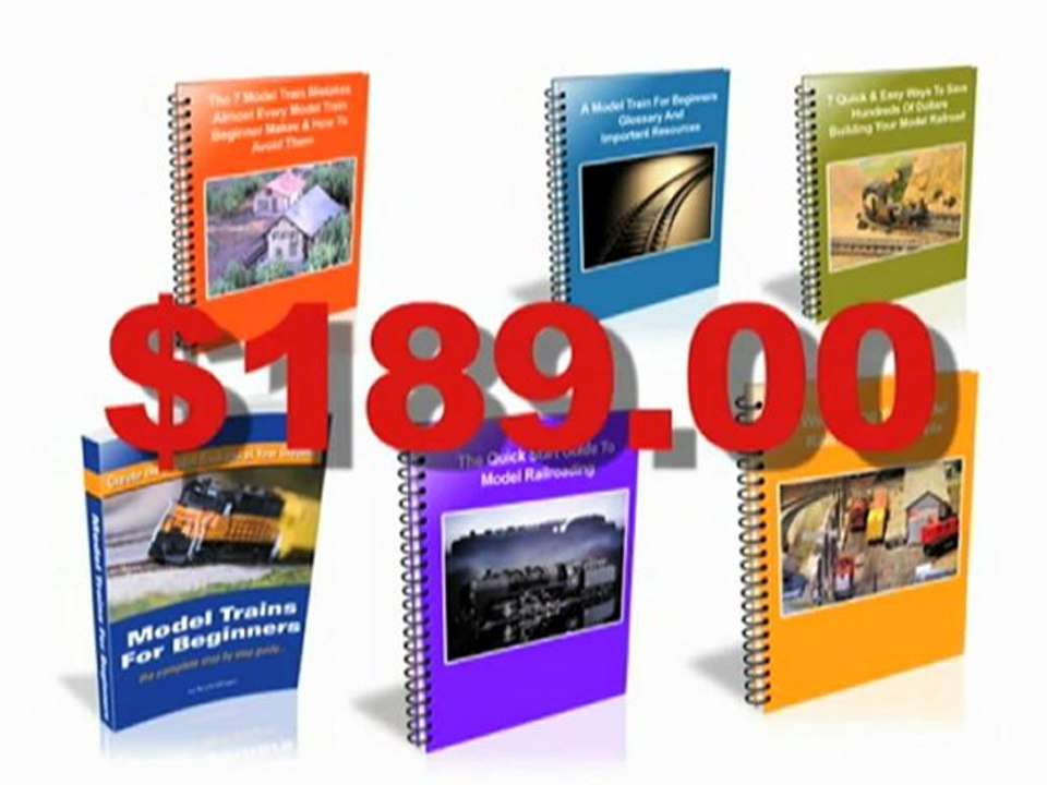MODEL TRAIN INSTRUCTION FOR BEGINNERS
